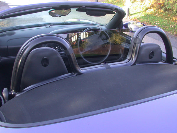 porsche boxster 986 1996 2004 half size wind deflector tinted